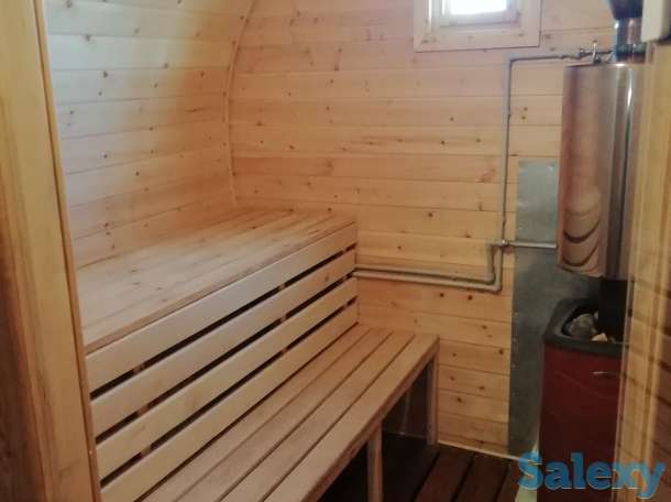 Новая семейная баня на дровах 1300 тенге с Человека в час Акция 3 +1, фотография 1