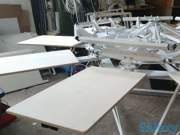 Трафаретные станки для печати в шелкографии/Жібек экранындағы басып шығаруға арналған трафарет станоктары, фотография 2