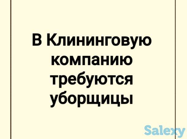 Требуются уборщицы, фотография 1