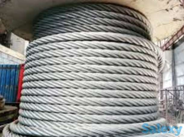 Стальной оцинкованный канат ГОСТ 7668 16,5мм, фотография 1