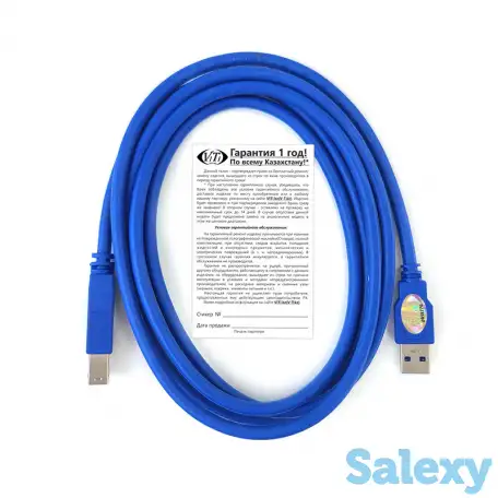 Кабель ViTi U3AMBM 1.8m для принтера оптом, фотография 2