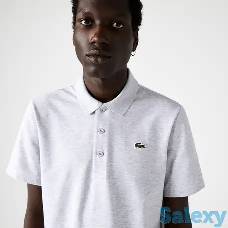 Мужская рубашка поло lacoste sport из хлопка в османском стиле, фотография 1