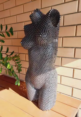 Скульптура из гаекметалла, фотография 19