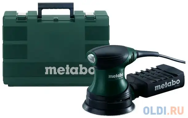 Эксцентриковая шлифмашина metabo fsx 200 intec (609225500) 125 мм 240 вт, фотография 1