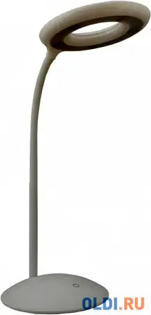 Светильник старт ct202 настольный на подставке белый 8вт, фотография 1