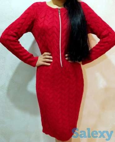 Теплое платье для кормящих, фотография 1