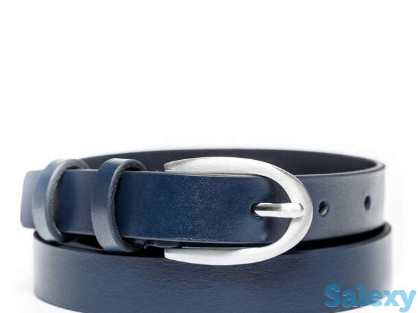 Ремень женский dancey dark blue, фотография 1