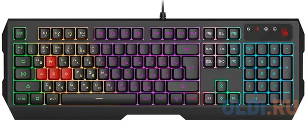 Клавиатура a4tech bloody b140n black usb, фотография 1