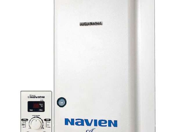 Котел газовый настенный NAVIEN Deluxe Plus 24 k White, фотография 1