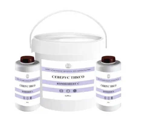 СЕВЕРУС ТИКСО - ТИКСОТРОПНЫЙ ВЫСОКОТЕХНОЛОГИЧНЫЙ ПОЛИУРЕТАНОВЫЙ СОСТАВ С ИСКЛЮЧИТЕЛЬНО ВЫСОКОЙ СТОЙКОСТЬЮ К ВОЗДЕЙСТВИЮ, фотография 1