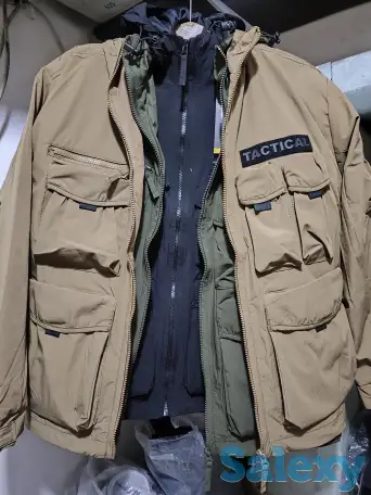 Натовские Ветровки-726. С карманами и с капюшоном. Оптом и в Розницу, фотография 2