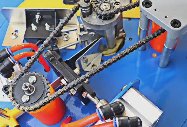 Кромкооблицовочный станок DM-117 PRO c автоматической подачей заготовки, фотография 5