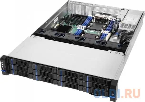 Серверный корпус 2u chenbro rm23812h01*15155 без бп чёрный серый, фотография 1