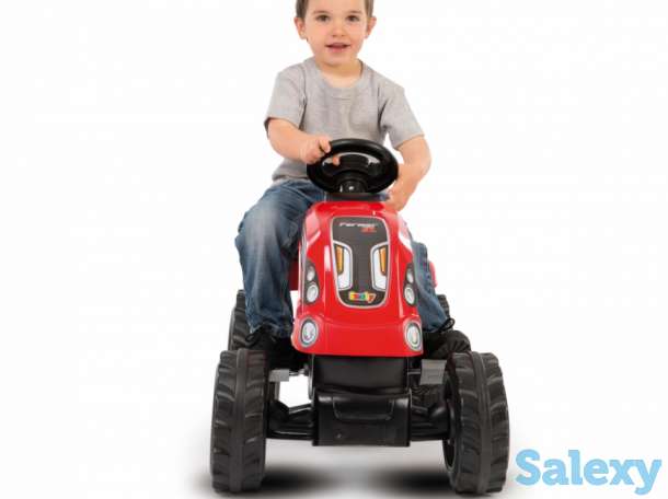 Трактор педальный XL с прицепом Smoby Франция, фотография 4