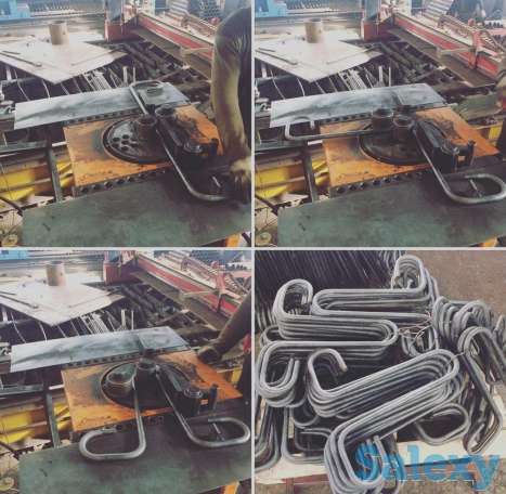 Изготовление Фундаментных Анкерных болтов М48х2000  крутой загиб, фотография 1