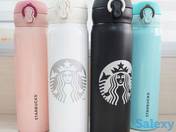 Термосы с красивыми рисунками. Термосы разных размеров с красивыми рисунками., фотография 1