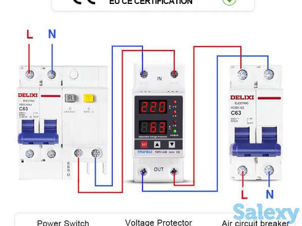 Реле напряжения с контролем тока, фотография 2