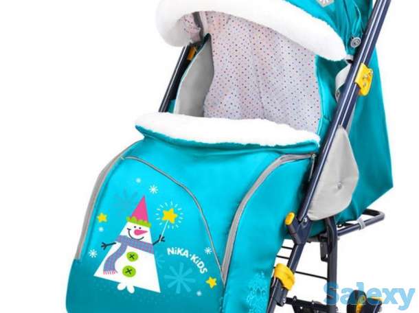 Санки-коляски Ника (Nika), Pikate, Скандинавия! В г. Арысь Рассрочка Кредит, фотография 4