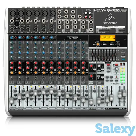 Микшерный пульт behringer xenyx qx1832usb, фотография 1