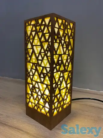 Желтый Интерьерный светильник - ночник, фотография 1