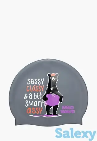 Шапочка для плавания madwave, фотография 2