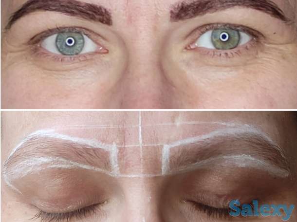 Наращивание ресниц/коррекция бровей, фотография 3