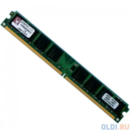 Оперативная память для компьютера kingston kvr800d2n6/2g dimm 2gb ddr2 800 mhz, фотография 1