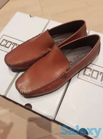 Мужские мокасины, коричневые, фотография 1