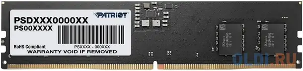 Модуль памяти dimm 16gb ddr5-5600 psd516g560081 patriot, фотография 1