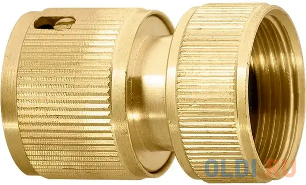 Соединитель латунный быстросъемный, внутренняя резьба 3/4