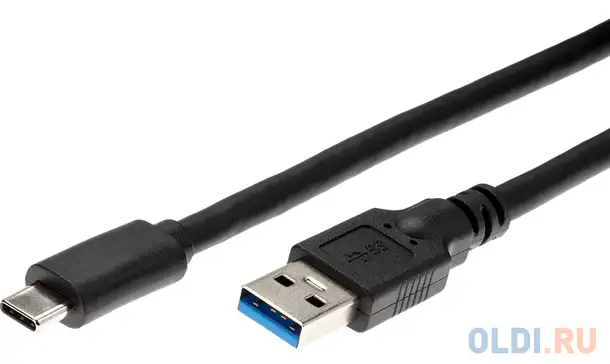 Кабель usb type c usb 3.0 2м vcom telecom acu401-2m круглый, фотография 1