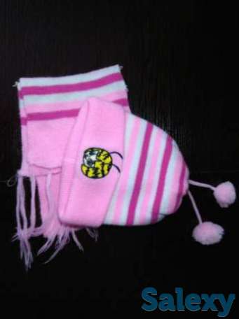 Шапочка с шарфом, фотография 1