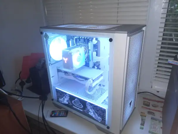 Игровой компьютерный блок Core i7 DDR4 16Gb 2666 MHz RX 580 8GB ssd 512, фотография 8