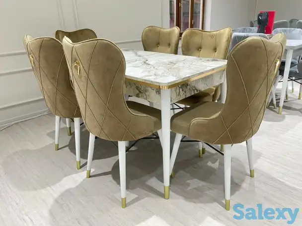 Комплект стол и 6 стульев. Турция, фотография 4