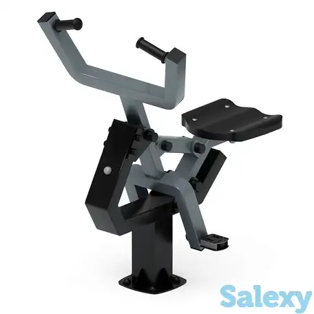 Наездник (серый) - уличный тренажер - ст 033-13, фотография 2