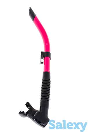 Трубка marlin flash (прямая гофра) black/pink, фотография 1