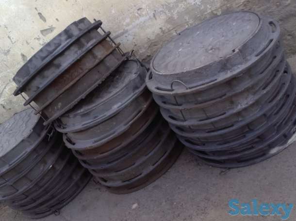 Люк чугунный, фотография 2