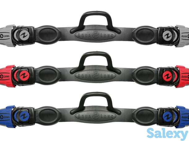 Ремешки с пряжками esbs для ласт, синие, пара, фотография 1