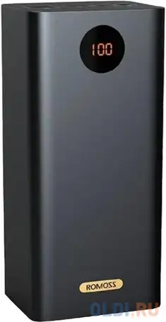 Внешний аккумулятор power bank 60000 мач romoss pea60 черный, фотография 1