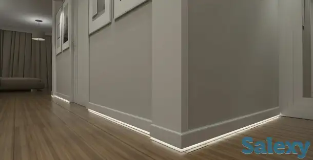 Теневой плинтус анодированный, фотография 2