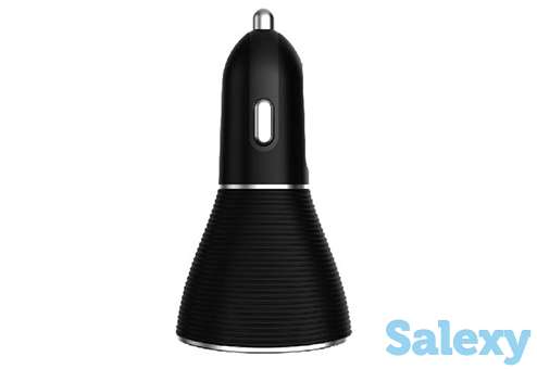 Автомобильное зарядное устройство x-doria joy car charger (2.4a, fast charge, usb). черный, фотография 2