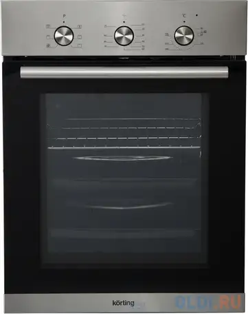 Электрический шкаф korting okb 4630 cmx серебристый, фотография 1