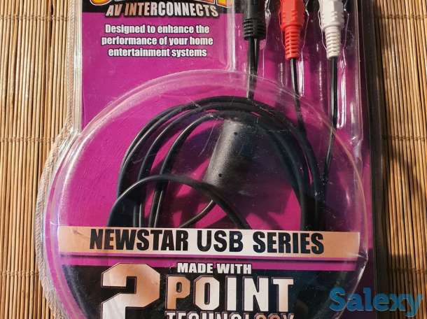 2 RCA 2 тюльпана аудио-видео кабель адаптер Шнур конвертер для Камеры, фотография 4