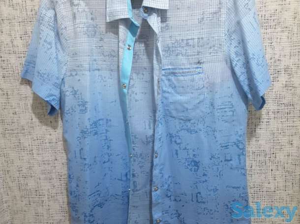 Продам летнюю рубашку с коротким рукавом, размер М, Ang man, Турция., фотография 1