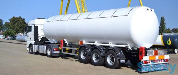 Полуприцепы-цистерны для транспортировки газа и аммика, фотография 1