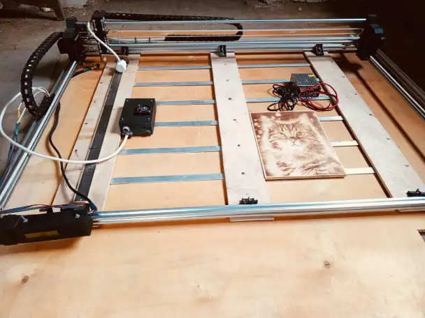 ЧПУ станок выжигатель, фотография 4