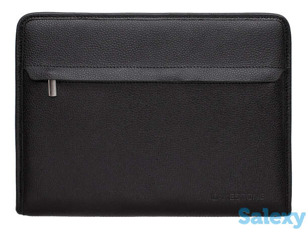 Мужская кожаная папка orland black, фотография 1