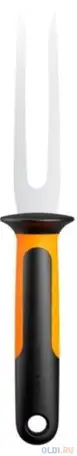 Вилка для мяса fiskars functional form 1057548 черный/оранжевый, фотография 1