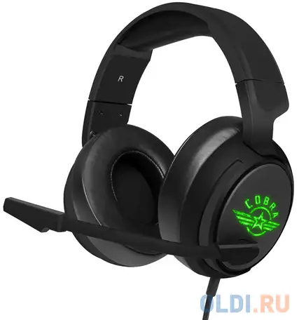 Игровая гарнитура проводная oklick hs-l950g черный, фотография 1