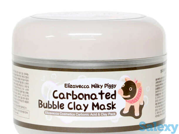 Маска для лица elizavecca carbonated bubble clay mask, фотография 1